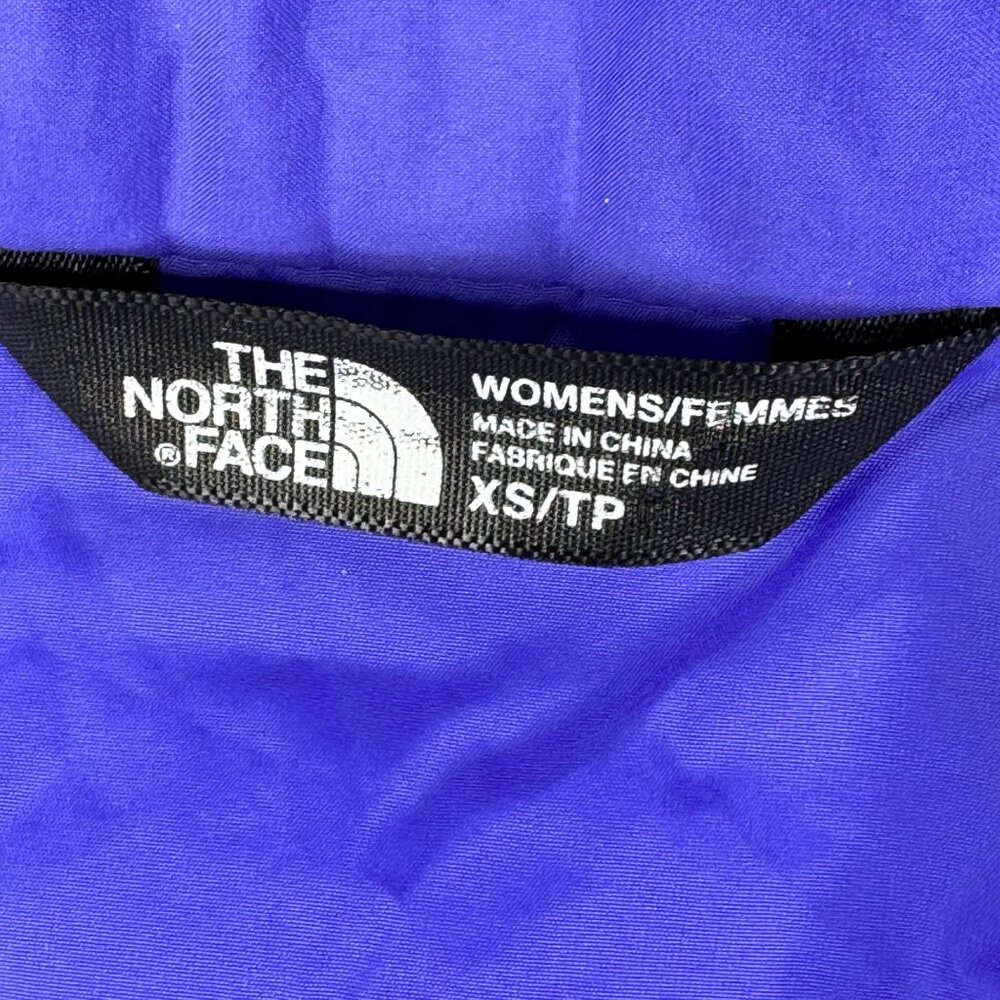 The North Face TNF Womens Quilted Jacket Purple XS Nylon Lightweight Full Zip - Picture 3 of 16